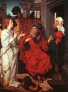 Jan Provost Abraham, Sarah and the Angel oil painting reproduction
